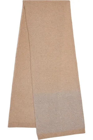 Max Mara Cashmere Crystal-Embellished Scarf