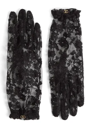 VALENTINO GARAVANI Lace VLogo Signature Gloves