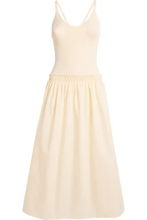 Claudie Pierlot Cotton Knitted Midi Dress