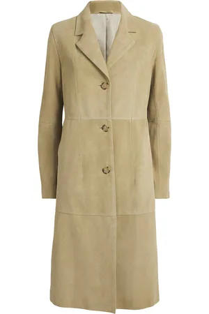 Totême Suede Cinched Coat