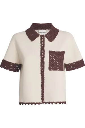 Claudie Pierlot Crochet-Trim Shirt