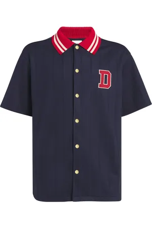 Drôle de Monsieur Monogram Short-Sleeve Shirt