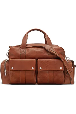 Brunello Cucinelli Leather Leisure Holdall
