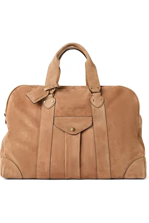 Brunello Cucinelli Suede Street Holdall
