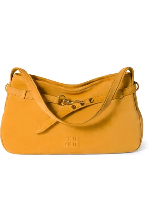 Miu Miu Suede Aventure Shoulder Bag