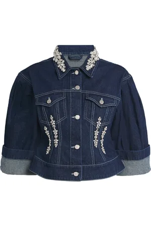 Simone Rocha Embellished Denim Jacket
