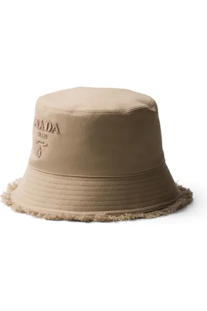 Prada Cotton Drill Bucket Hat