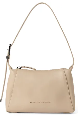 Brunello Cucinelli Leather Bc Duo Shoulder Bag