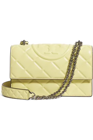 Tory Burch Small Leather Fleming Shoulder Bag