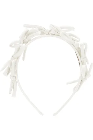 MONNALISA Satin Bow Headband