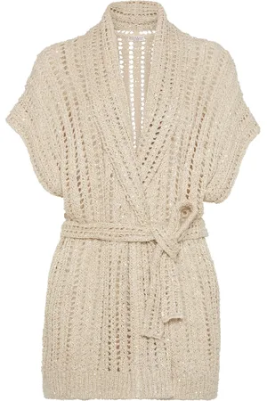 Brunello Cucinelli Knitted Dazzling Cardigan