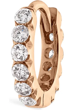 Maria Tash Invisible Set Diamond Eternity Hoop Earring