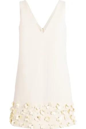Self-Portrait Crepe Sequinned Mini Dress