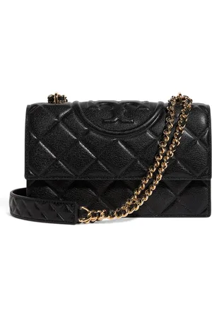 Tory Burch Small Leather Fleming Shoulder Bag