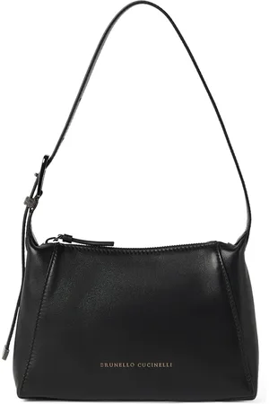 Brunello Cucinelli Leather Bc Duo Shoulder Bag