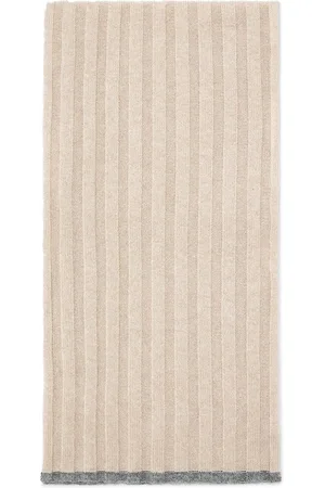 Brunello Cucinelli Cashmere Rib-Knit Scarf