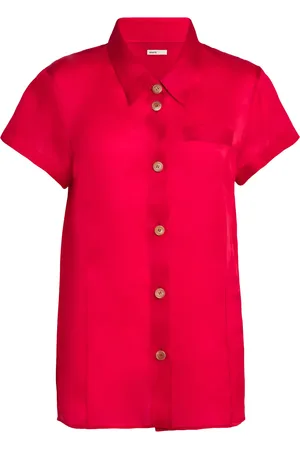 Khaite Silk Organza Keefe Shirt