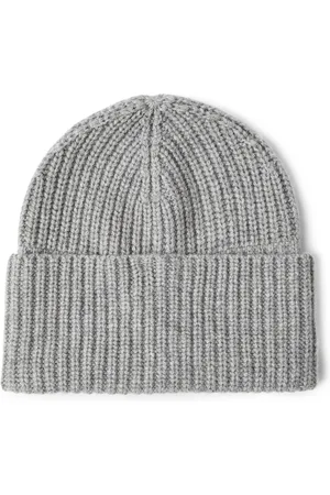 Brunello Cucinelli Cashmere English Rib-Knit Beanie