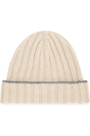 Brunello Cucinelli Cashmere Ribbed Beanie