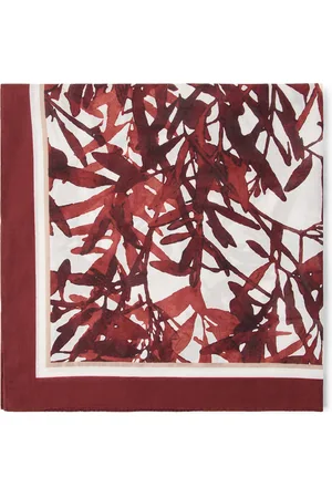 Brunello Cucinelli Cotton Printed Scarf