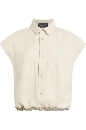 Fabiana Filippi Sleeveless Drawstring Shirt
