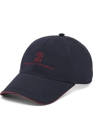 Brunello Cucinelli Water-Resistant Microfibre Embroidered Baseball Cap