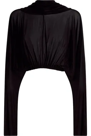 Rick Owens Cropped Hoodie