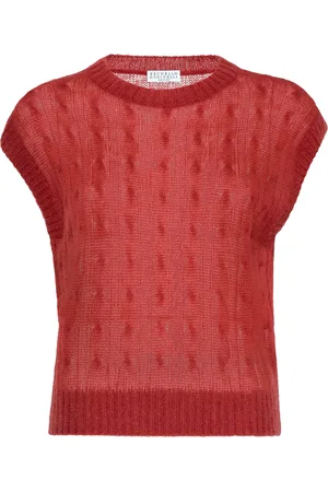 Brunello Cucinelli Mohair-Blend Vest