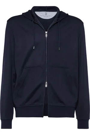 Brunello Cucinelli Cashmere-Silk-Blend Hoodie
