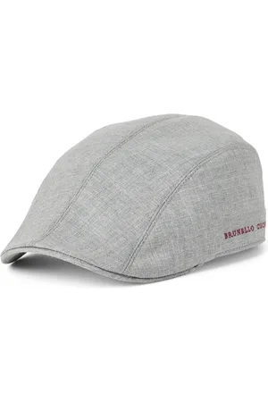 Brunello Cucinelli Virgin Wool Fresco Flat Cap