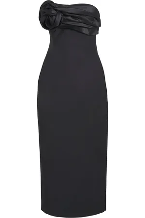 MAGDA BUTRYM Wool-Silk Midi Dress