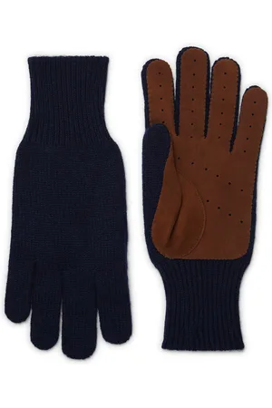 Brunello Cucinelli Cashmere-Suede Gloves