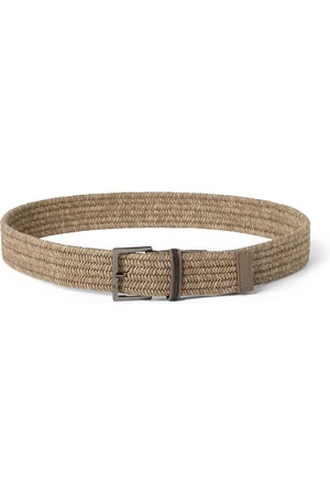 Brunello Cucinelli Techno Raffia Belt