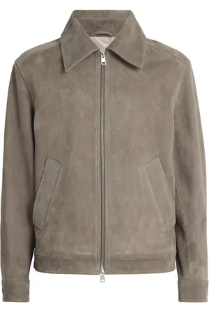 Ami Suede Bomber Jacket