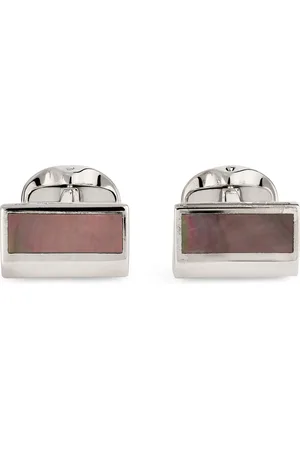 DEAKIN & FRANCIS Sterling Silver Mother-Of-Pearl Cufflinks