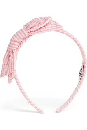 Il gufo Stripe Bow Headband