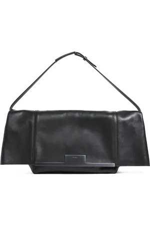 Max Mara Large Leather Clutch Bag