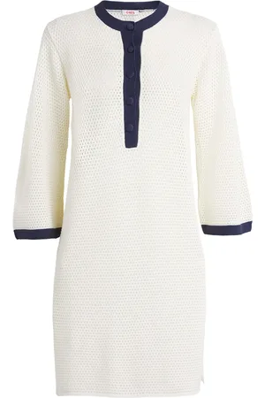 ERES Open-Knit Tunic Mini Dress