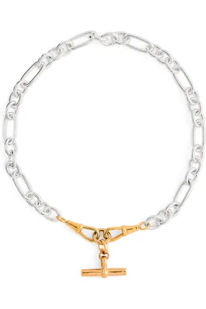Tilly Sveaas Medium Sterling Silver T-Bar Clipt Necklace