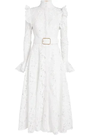 LEO LIN Lace Aliyah Midi Dress