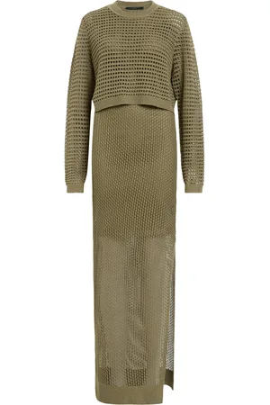 AllSaints Open-Knit Miro Dress