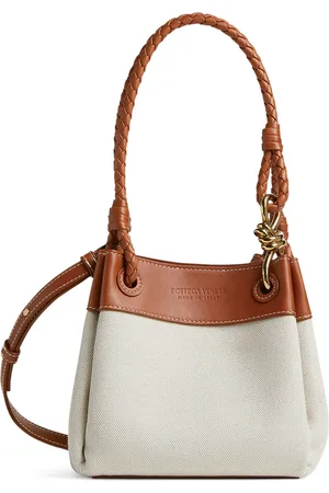 Bottega Veneta Small Canvas Parachute Shoulder Bag