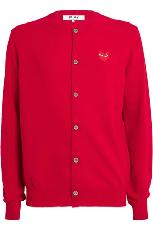 Comme des Garçons Wool Heart Cardigan