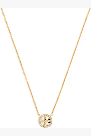 Tory Burch Miller Pavé Pendant Necklace