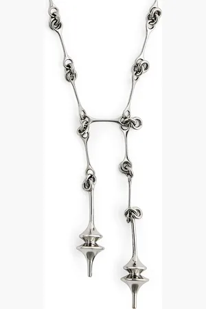 Max Mara Double Pendant Necklace