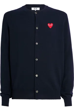 Comme des Garçons Wool Heart Cardigan