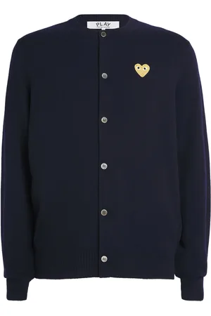 Comme des Garçons Wool Heart Cardigan