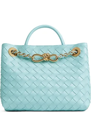 Bottega Veneta Small Leather Andiamo Top-Handle Bag