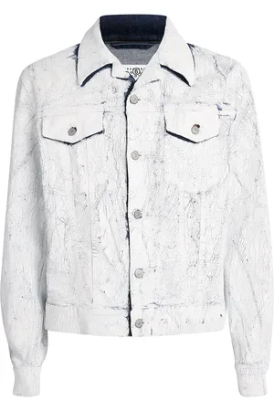 Maison Margiela Paint-Finish Denim Jacket