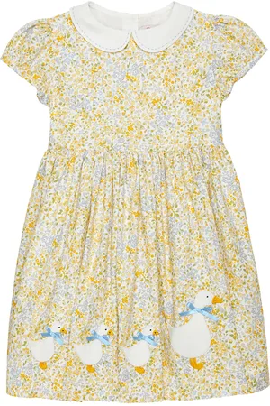 FrenchTrotters Cotton Floral Duck Dress